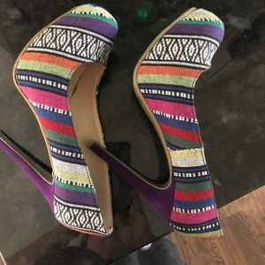 Chinese Laundry Heels multicolored
